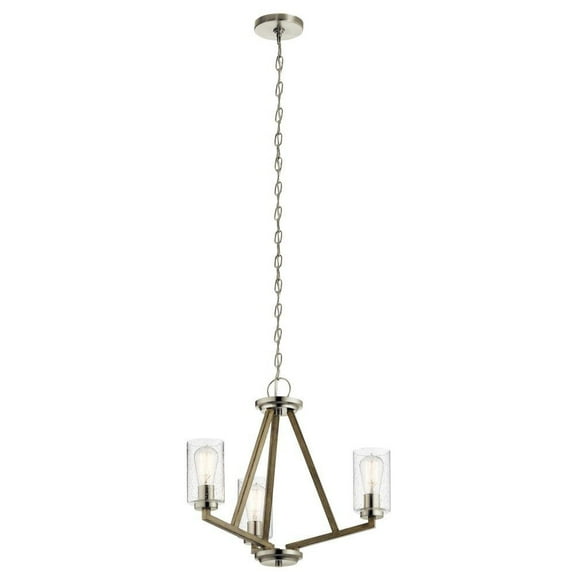 Kichler Lighting - Three Light Pendant - Chandelier 1 Tier Small - Rustic