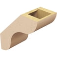 thumbnail image 5 of Ekena Millwork 5"W x 10"D x 10"H Carmel Rough Cedar Woodgrain TimberThane Knee Brace, Primed, 5 of 6