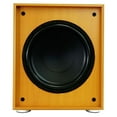 thumbnail image 4 of Rockville Rock Shaker 10" Inch Wood 600w Powered Home Theater Subwoofer Sub, 4 of 9
