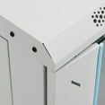 thumbnail image 5 of vidaXL 15U Network Cabinet with Swivel Feet 19" IP20 53x40x80 cm, 5 of 5