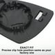 thumbnail image 5 of Espejo retrovisor derecho para pasajero, vidrio no calefaccionado, vidrio blanco, compatible con Hyundai Tucson 16-21, 5 of 6