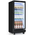 thumbnail image 4 of Simzlife Commercial&Residential Merchandiser Refrigerator, Outdoor Beverage Refrigerator with Double-Tempered Glass Door, Beverage Cooler for Bar, Office, Restaurant, 4 of 12