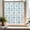 Blue Tears, variant on Fancy-Fix 3D colored glass window film, electrostatic film bathroom front door home decoration window privacy film, peacock 17.3 "x 35.4"