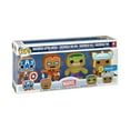 thumbnail image 3 of Funko Pop! Heroes: Marvel Holiday - Gingerbread Vinyl Figure 4-Pack (Walmart Exclusive), 3 of 3