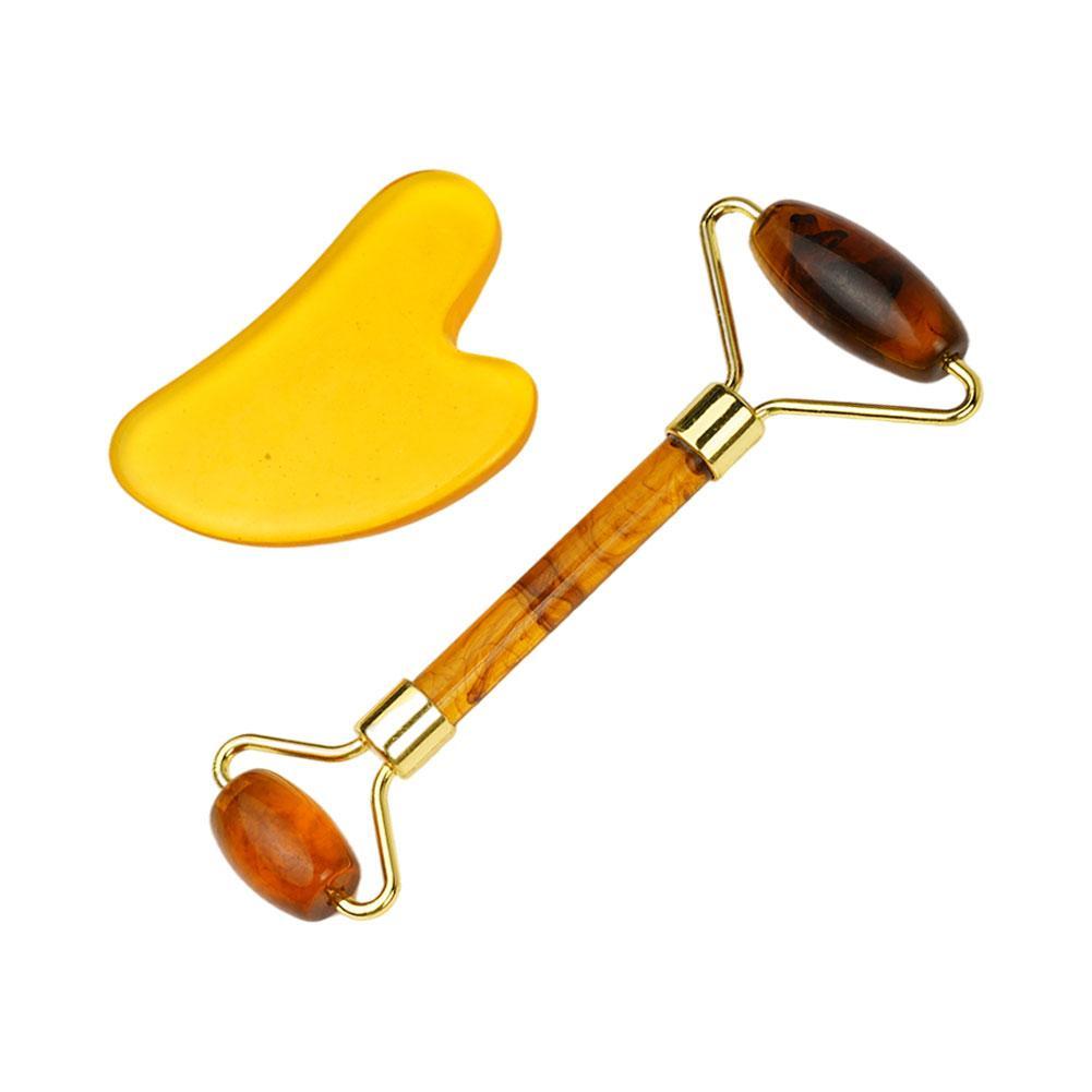 Gua Sha Roller Facial Massage Tool Acupuncture Therapy Trigger Point