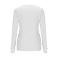 thumbnail image 6 of Maean Womens Square Neck Tops Basic Plain Shirts Girls Crop Slim Tops Fall Outfits Fashion Clothes, 6 of 7