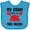 Turquoise, variant on Inktastic My Gram Loves Me Grandchild Boys or Girls Baby Bib