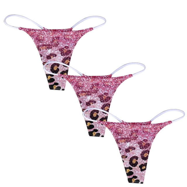 Aayomet Culotte en Coton pour Femmes (Rose, m)