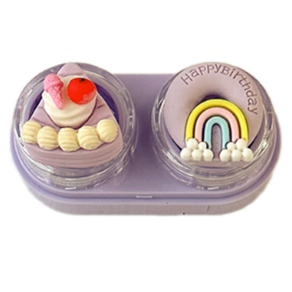 Jesscasday Contact Lenses Case Eye Contact Remover Plunger Suction Cup Travel Storage