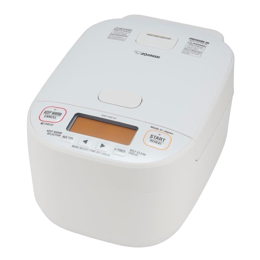 Zojirushi NP-NWC18 Cuociriso e Scaldariso a Induzione a Pressione 10 Tazze Cuoci