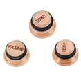thumbnail image 3 of 3 Pieces MAPLE Speed Volume Control Knob for Electric Guitar Bass Parts, 3 of 8