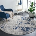 thumbnail image 2 of SAFAVIEH Meadow Bairre Abstract Area Rug, Ivory Grey/Blue, 4' x 6', 2 of 9