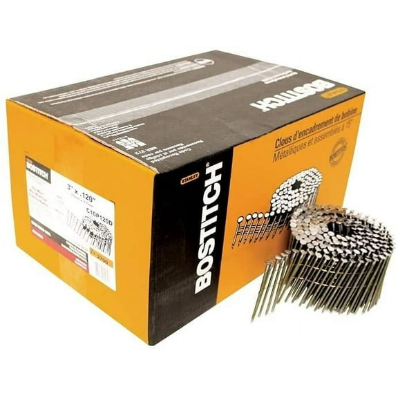 BOSTITCH C10P120D 10D Plain Shank 3"