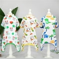 thumbnail image 2 of Eye-Catching Pet Clothes - Wear-Resistant Polyester Puppy Cartoon Print Rompers - for Daily Wear, 2 of 8