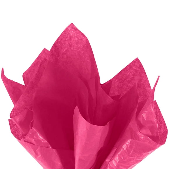 Unique Bargains Papier de Soie pour Emballage Cadeau Rose Rouge 20 Pieds x 26 Pieds pour Sacs-Cadeaux, Mariage, Fête, Déco de Souvenirs, Bricolage 10 Feuilles