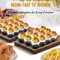 thumbnail image 3 of 12 Cup Ceramic Egg Tray - Whole Dozen Porcelain Egg Holder Container Storage Organizer Decorative Serving Stand Serveware for Refrigerator Countertop, 3 of 5