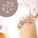 thumbnail image 3 of Separador de dedos de silicona con flores para manicura y pedicura., 3 of 3