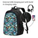 thumbnail image 2 of Balery Colorful Fishing Baits Mochila con carga USB para hombre y mujer - Mochila impermeable y antirrobo para portátil con puerto USB para viajes, trabajo, estudios y universidad, 2 of 7