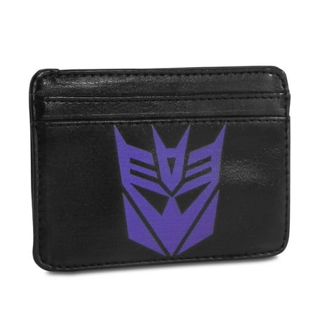 Weekend Wallet - Transformers Decepticons Logo Synthetic Leather Credit Cards Weekend Wallet