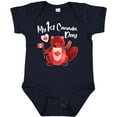 thumbnail image 3 of Inktastic My 1st Canada Day with Red and White Maple Leaves Boys or Girls Baby Bodysuit, 3 of 5