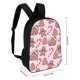 thumbnail image 2 of Hombre de Jengibre-theme Backpack, Campus style schoolbag Bookbag with Adjustable Shoulder Straps And Large Zip Compartment, Unisex Travel Bags., 2 of 6