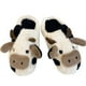 thumbnail image 1 of Pantuflas de vaca peludas, bonitos y cálidos zapatos de algodón acogedores, pantuflas sin cordones con forma de Animal para mujer y niña de invierno oso de fresa Electrónica, 1 of 3