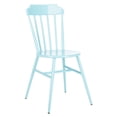 thumbnail image 4 of SAFAVIEH Broderick Outdoor Patio Side Chair, Baby Blue, Set of 2, 4 of 11