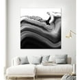 thumbnail image 3 of Giant Art 72x72 Grey Agate B Fine Art Giant Canvas Print in White, 3 of 3