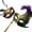 Mardi Gras, variant on MASQ Masquerade ball stick mask Pair Detachable Handle Ostrich Feather Christmas New Year Mardi Gras Carnival Party