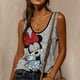 thumbnail image 2 of Camiseta sin mangas de los años 90, camiseta divertida de Disney Mickey Mouse, camiseta con patrón de punto para mujer, ropa de calle, 2 of 5