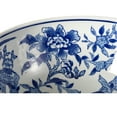 Decorative Ceramic Bowls Set of 2 Blue/White