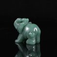 thumbnail image 5 of Adornos de jade con forma de elefante, artesanías de Feng Shui para el hogar, adornos de jade tallados para regalos (jade Dongling de 3,8 cm), 5 of 5