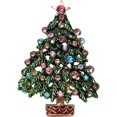 thumbnail image 1 of Broches de árbol de Navidad para mujeres y hombres, broches para fiestas navideñas, 1 of 5
