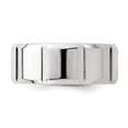 thumbnail image 4 of 925 Sterling Silver 8mm Polished Fancy Band Ring Size 12.5 -  Jewelry Gift for Mom, 4 of 6