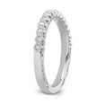 thumbnail image 4 of Araiya Fine Jewelry 10K White Gold Diamond Band Ring (1/5 cttw, I-J Color, I2-I3 Clarity) Size 6, 4 of 6