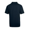thumbnail image 3 of Men's Cutter & Buck Navy Auburn Tigers Prospect Eco Textured Stretch Recycled Polo, 3 of 3