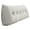 Grey, variant on Triangular Wedge Headboard Pillow for Bed Sofa Daybed with Removable Cover, Comfortable Backrest Reading Cushion, Sitting Support Bolster for Dorm Living Room Home Office Full (23.6x15.7Inch)