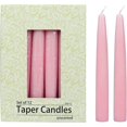 thumbnail image 1 of Zest Candle 12-Piece Taper Candles, 6-Inch, Light Rose, 1 of 6