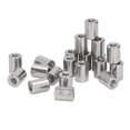 thumbnail image 2 of Oubit Coupling Nut,20Pcs Coupling Nut Round Round Rod Coupling Nut Industrial Fastener Built to Last, 2 of 9