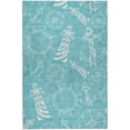 thumbnail image 2 of Addison Rugs Dream Shag Premium Machine Washable Transitional Nautical Ocean Rectangle Rug, 5' x 7'6", 2 of 8
