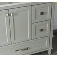 thumbnail image 5 of Nera Collection 36'' Gray Bathroom Vanity with Quartz Countertop and Sink, 5 of 10