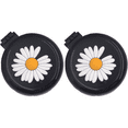thumbnail image 1 of Mini Peigne Rond Mignon pour Cheveux, Brosses de Poche avec Miroir de Maquillage pour Femmes et Filles, 1 of 5