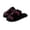 Black, variant on Bow Slippers for Women Plush Indoor Shoes Warm Winter Fuzzy House Cute Comfort Slip On Lightweight Cozy Footwear for Home Bedroom
