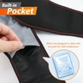 thumbnail image 3 of Face Heating Pad for Jaw, Jaw Heating Pad, Heated Face Mask, USB Plug-in Washable Face Heated Wrap with 4 Heat & Timer Settings, Adjustable Strap for Facial Warm & Chin Relaxation, 3 of 9