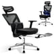 thumbnail image 1 of Yeshouse Silla de oficina ergonómica de malla con respaldo alto, lumbar ajustable, reposabrazos 3D, reposacabezas y reclinación, silla de escritorio giratoria y transpirable, 1 of 8
