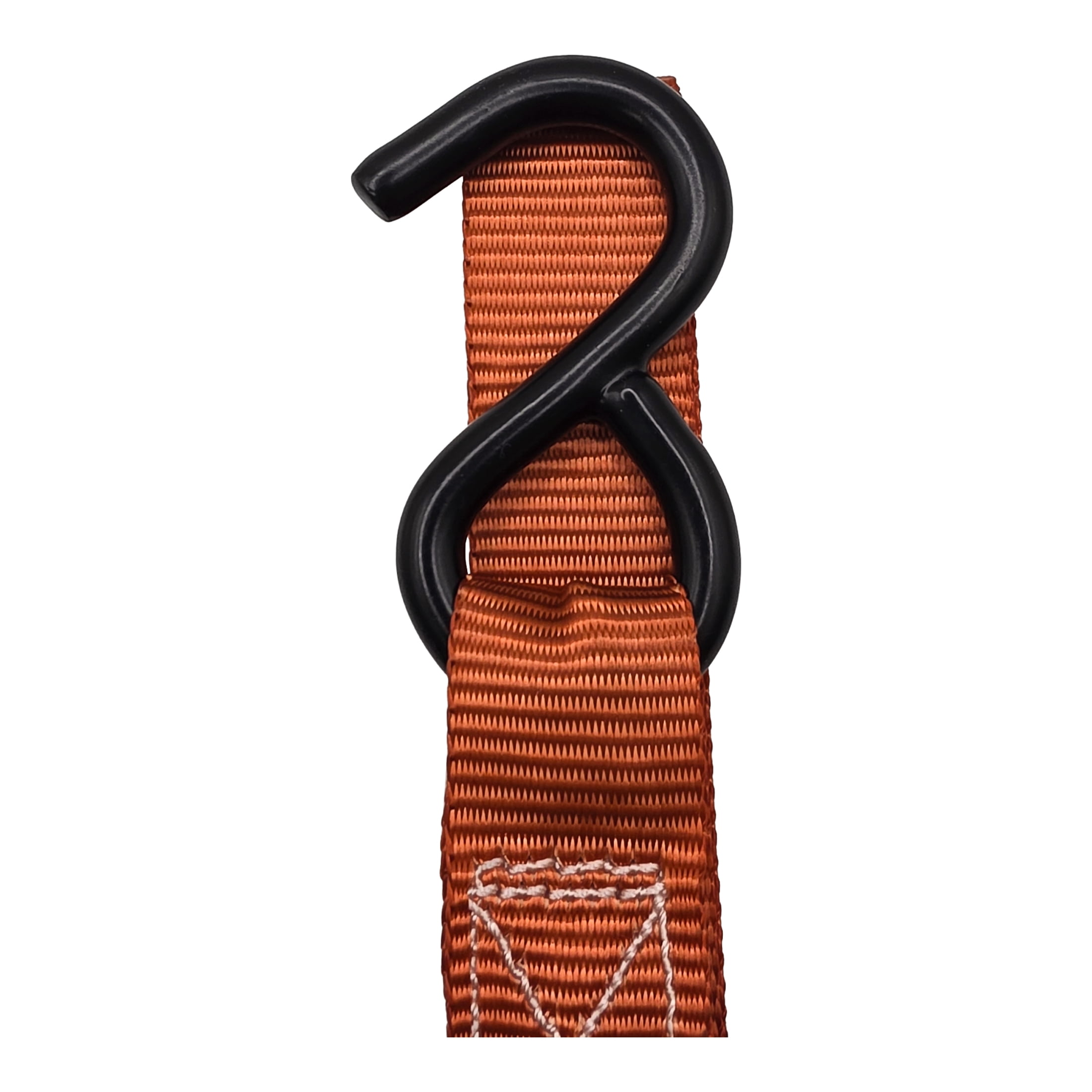 Ozark Trail 10-Ft Ratchet Tie Down Straps, 2-Pack, 400 lb WLL, Brick Orange