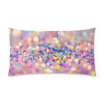 thumbnail image 1 of BSDHOME Colorful Glitter Deisign Pillowcase Pillow Cover Two Sides Printing 20x30 inches, 1 of 1