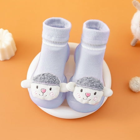 

Ruidigrace Infant Toddler Shoes Sheep Socks Cute Cartoon Sheep Socks Shoes Toddler Floor Shoes