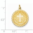 thumbnail image 2 of Beautiful 14k Confirmation Disc Charm, 2 of 2
