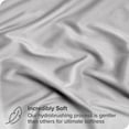 thumbnail image 2 of Bare Home 2-Pack Fitted Sheets - Premium 1800 Collection - Ultra-soft - Deep Pocket - Short Queen, Light Gray, 2 of 8